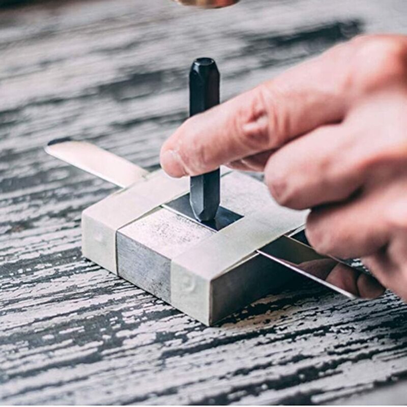 Pulsera de aluminio en blanco, brazalete de acero inoxidable, barra doblada para estampar pulseras DIY, herramienta de fabricación de joyas