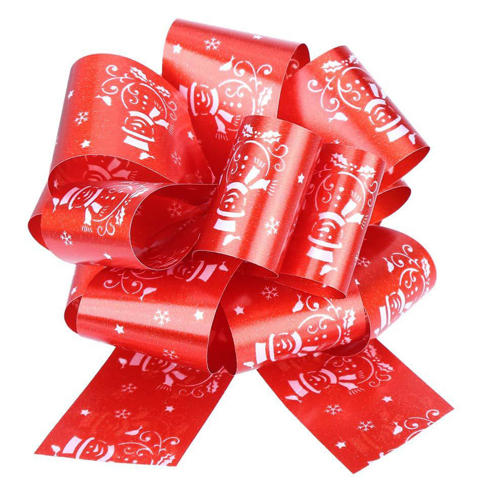 12 st jul handgjorda diy färdigknutna satinband paket rosett bröllop scrapbooking utsmyckning hantverk tillbehör
