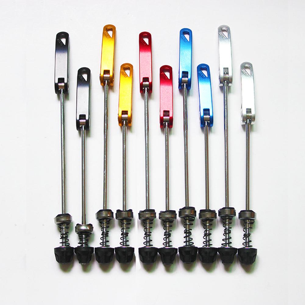 1Pair Bicycle Quick Release Skewer Levers for MTB Road Bike Cycling Front Rear Hub Quick Release Skewers Levers Quick Skewers