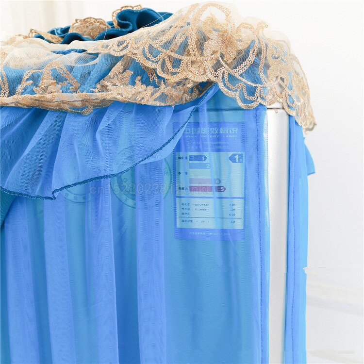 Blonder støvtæt beskytter blomsterstil hjemindretning vaskemaskindæksel 3 farver vaskbar dekoration 60*60*85cm