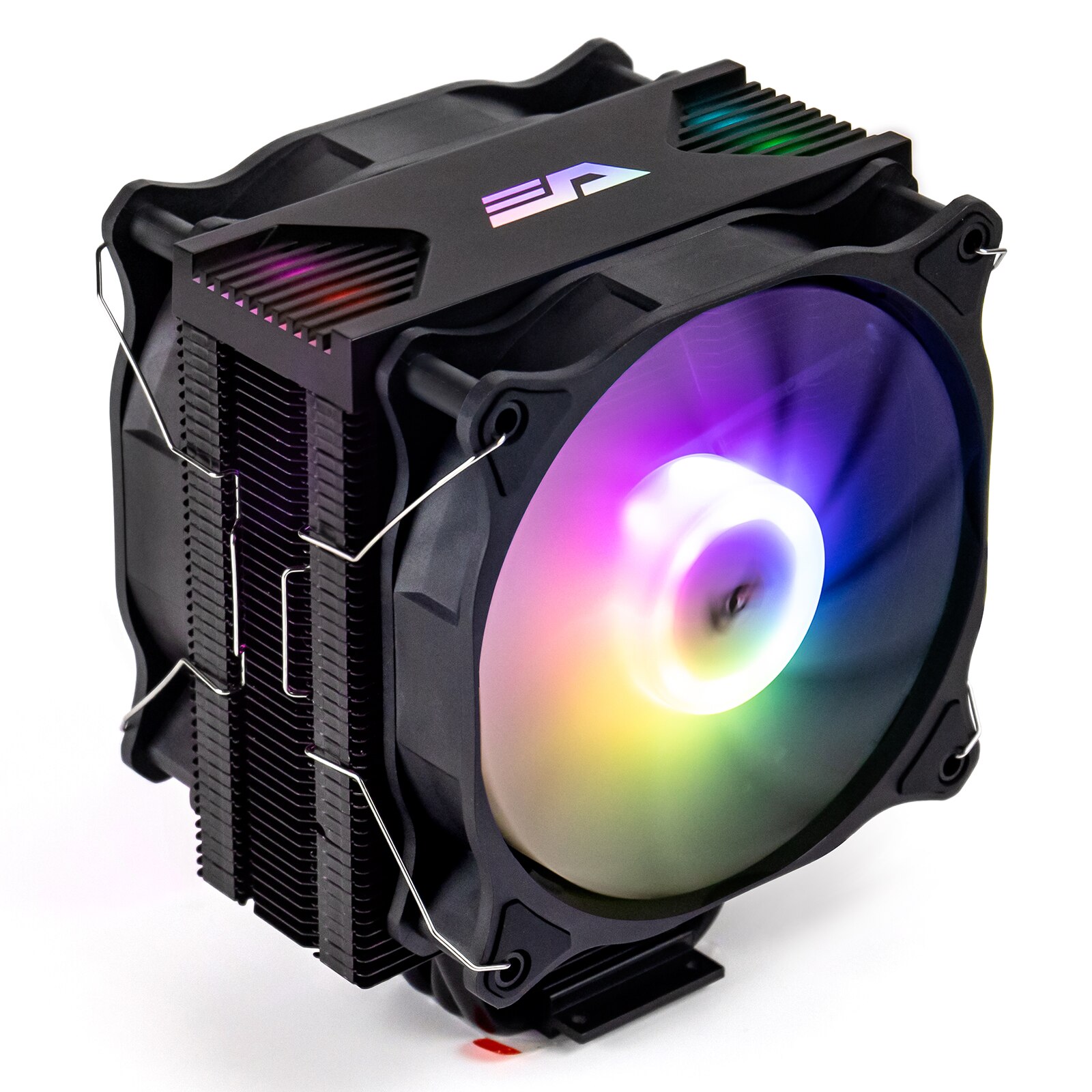 Darkflash CPU Cooler aura sync ARGB Lights 4 Heatpipes 120mm Silent PWM Fan RGB heatsink CPU Cooling Radiator LGA 1155/AM4 AMD: darkair-plus argb