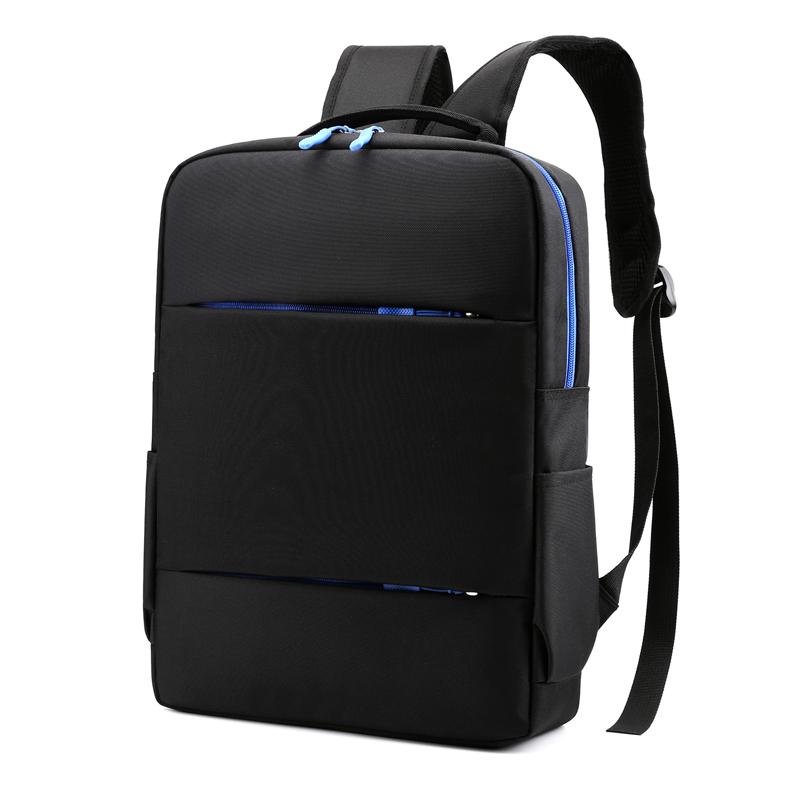 Backpack Waterproof Men Backpack Laptop Nylon Backbag Mochilas Male Rucksack Large Capacity Men Shoulder Bag Knapsack: Blue