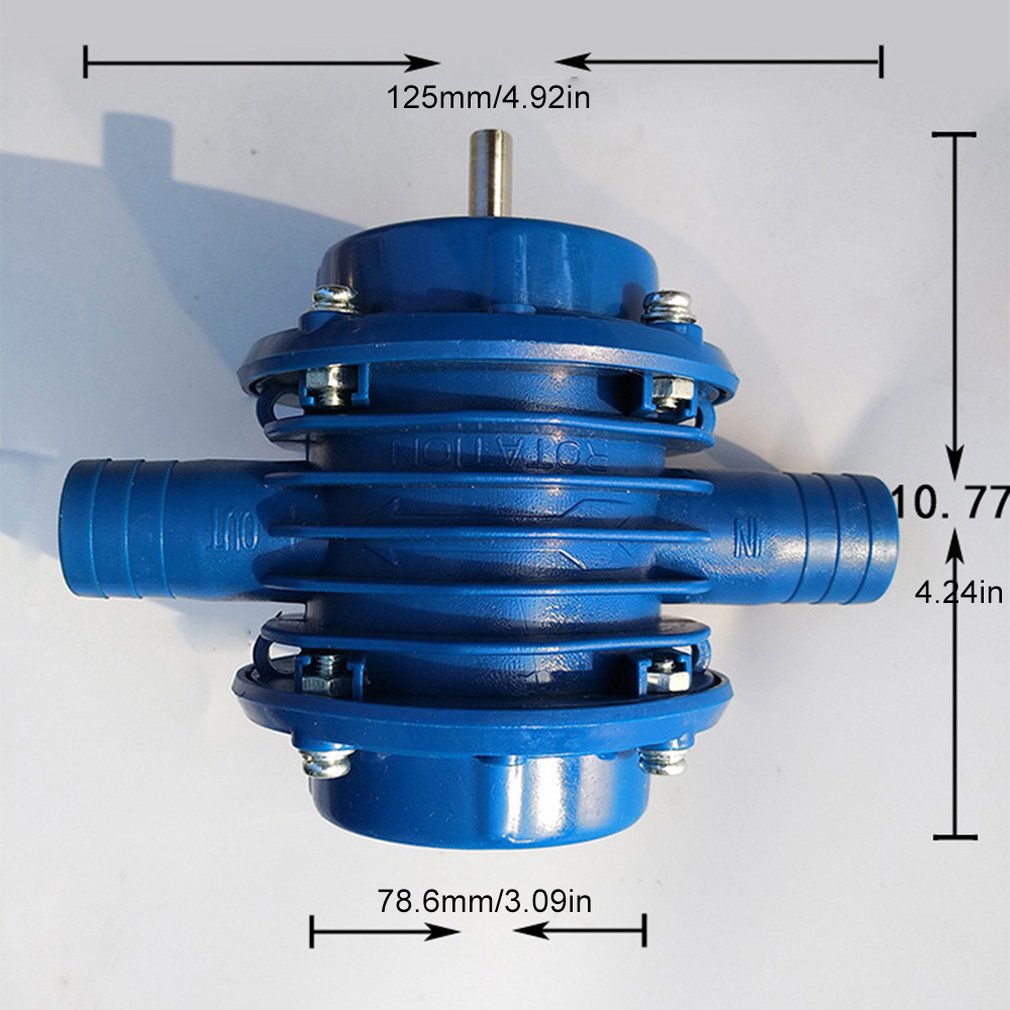 Hand Elektrische Boor Waterpomp Mini Zelfaanzuigende Pomp Dc Pomp Zelfaanzuigende Centrifugaalpomp Huishoudelijke Pomp