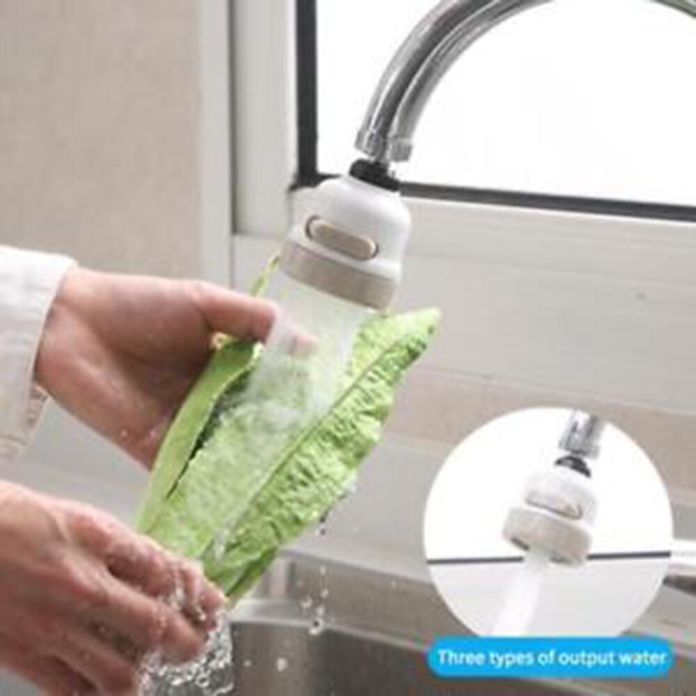 360 Degree Moveable Kitchen Tap Head Universal Rotatable Faucet Water Saving Filter Sprayer Tab Head fast sent