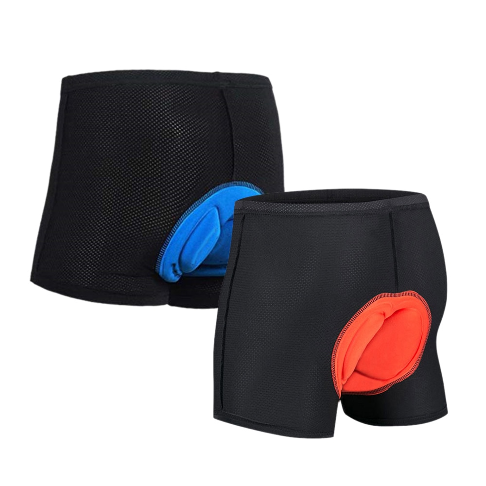 Ropa interior de ciclismo para hombre, pantalones cortos para bicicleta de montaña, ropa interior deportiva para ciclismo, mallas cortas de compresión, pantalones cortos para bicicleta para hombre