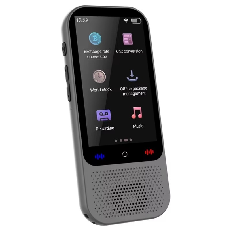 S80 Pro Intelligentes Übersetzungsgerät, 138 Sprachen, intelligente Aufzeichnung, 19 Offline-Echtzeit-Chat, GPT AI-Sprachfoto-Übersetzung