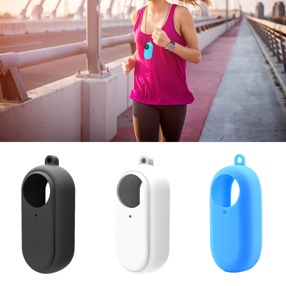Schutzhülle, wasserdicht, staubdicht, stoßfest, rutschfest, kratzfest, einfach zu installieren, leicht, für action-kameras wie insta 360 go und 2