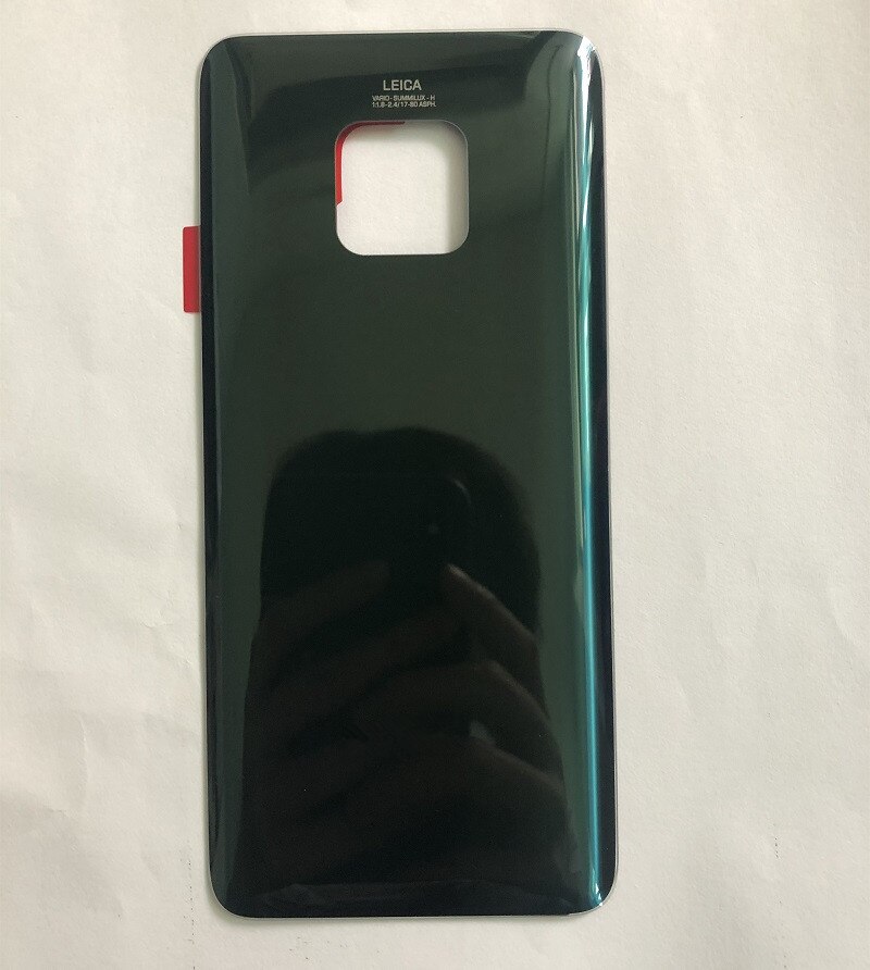 Mate20 Pro Batterie Abdeckung Für Huawei Mate 20 Pro Original Gehäuse Glas Reparatur Ersetzen Zurück Tür Telefon Hintere Fall + logo Kleber: green