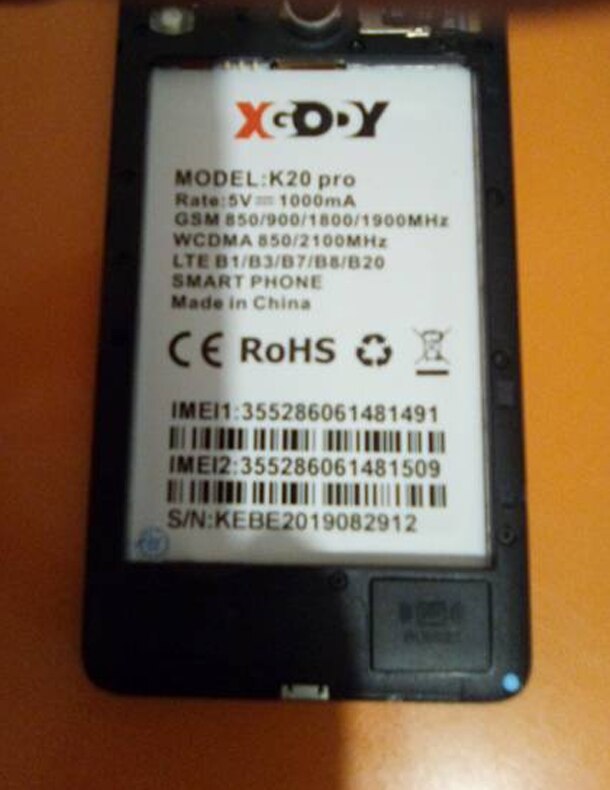 XGODY K20 pro Phone battery 2800mah/3800 for XGODY K20 pro Phone In Stock Latest Production Battery+Tracking Number