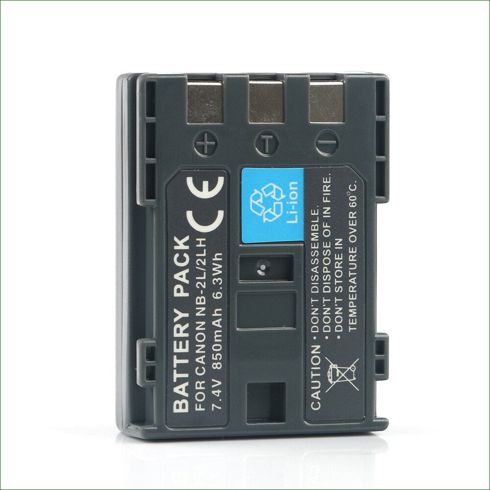 NB-2L NB-2LH Batterie D'appareil Photo Numérique Pour Canon NB-2L12 NB-2L14 NB-2L24 BP-2L5 BP-2LH CB-2LWE EOS 350D 400D Numérique Rebel XT, XTi