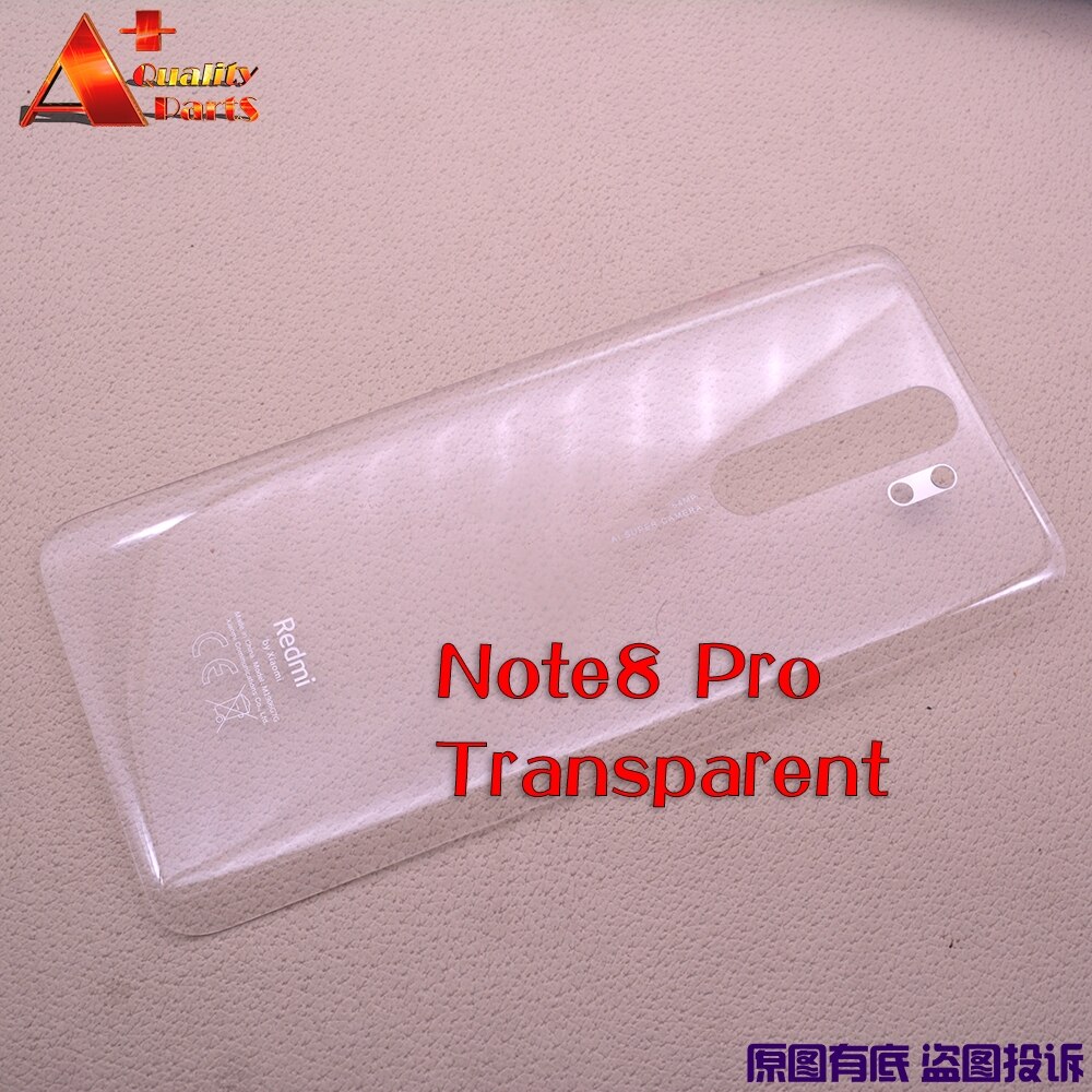 Para Redmi Note 8 Pro Note 7 proOriginal batería puerta cubierta trasera carcasa para Redmi Note8 Note7: Note8pro 