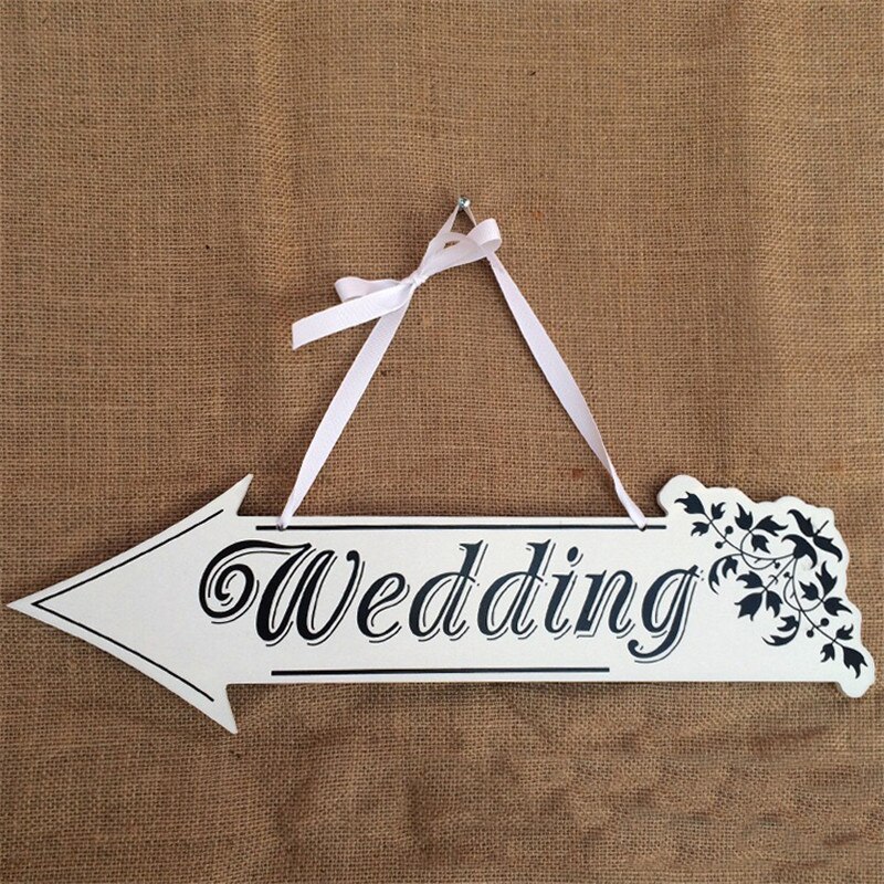 Wooden festival party wedding sign wedding wooden wedding supplies