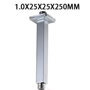 Ceiling mounted shower arm stainless steel 25cm/30cm/60cm shower arm chrome finished