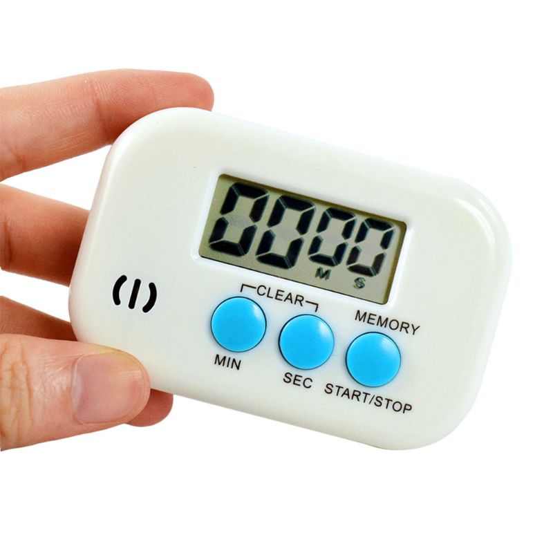 Electronic Digital Kitchen Timer Alarm Clock Countdown Food Cooking Kitchen Item