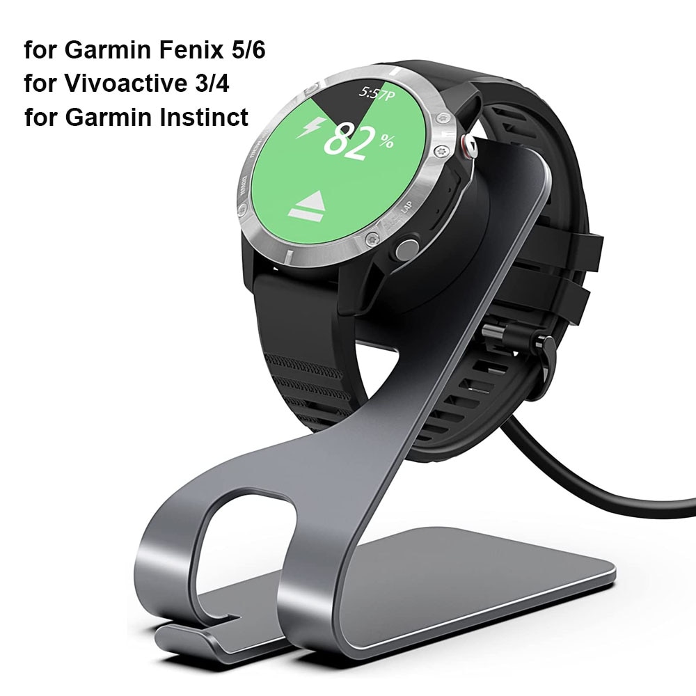 Oplader voor Garmin Instinct/Vivoactive 3 4 4S Fenix 8/5 Plus/6 6X Pro/7 7S 7X Opladen Forerunner 245 645 voor Garmin Venu 2 2S