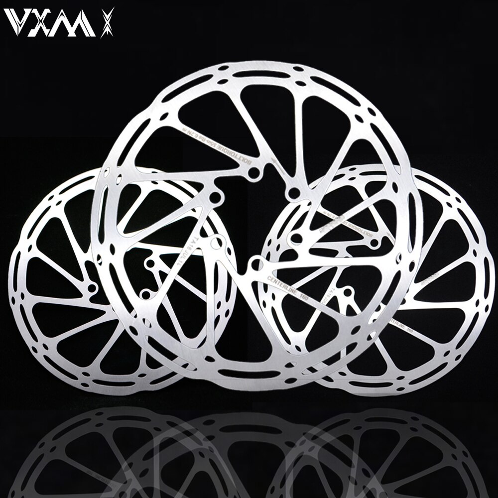 VXM Bicycle Disc Brake Rotor Stainless Steel Centerline 160mm 180mm Stainless Steel MTB Brake Disc Rotors With 6 Bolts For Sram