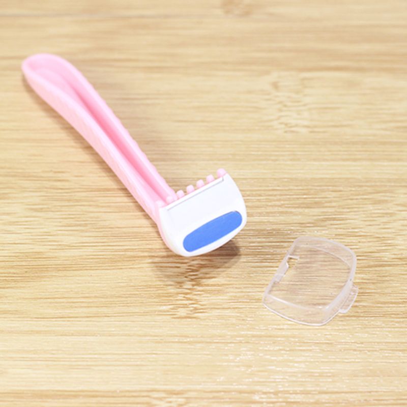 3 stuks/set draagbare handmatige epilator voor lichaamsontharing, antisliphars, lange handgreep, oksel, bikinilijn, scheerapparaat, scheerapparaat, trimmer