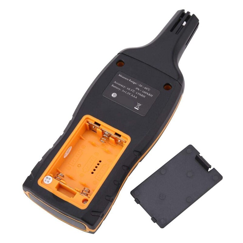 SNDWAY-termómetro Digital de alta precisión SW572, higrómetro portátil de mano Industrial, instrumento de prueba de aire