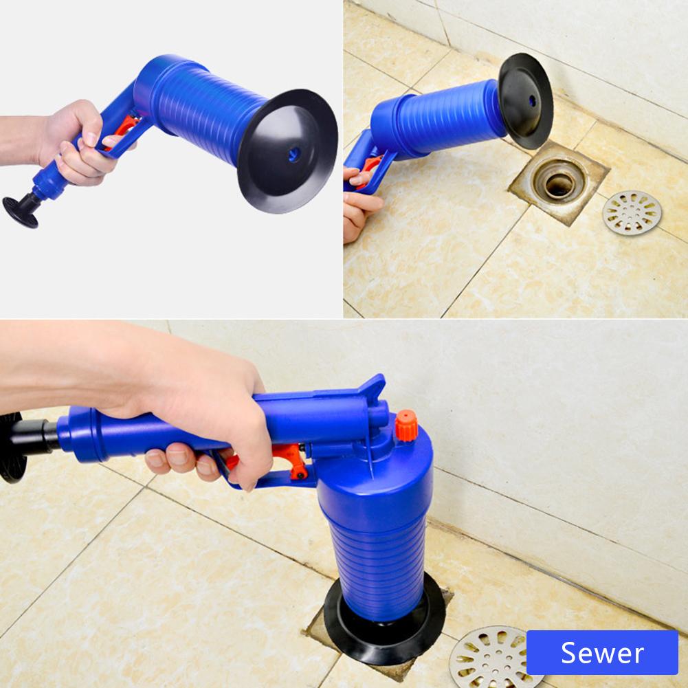 Luchtpomp Druk Pijp Plunger Ontstopper Riool Zinkt Wastafel Pijplijn Verstopt Remover Badkamer Keuken Wc Cleaning Tools