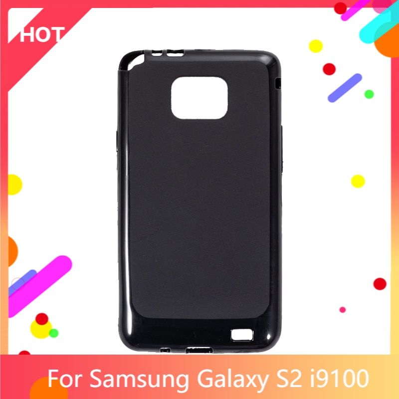 Galaxy S2 I9100 Case Matte Zachte Siliconen Tpu Back Cover Voor Samsung Galaxy S2 I9100 Telefoon Case Slim Shockproof