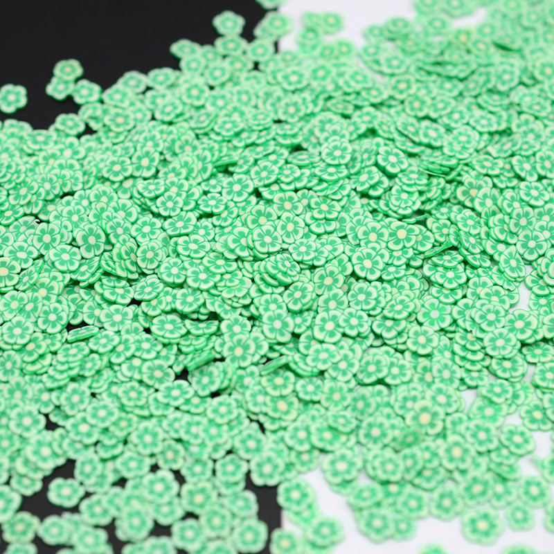 Nice Cute Nail Art Polymer Clay Flowers slice DIY Cute Decor Decals , Clay Scrapbook Decoration: 12