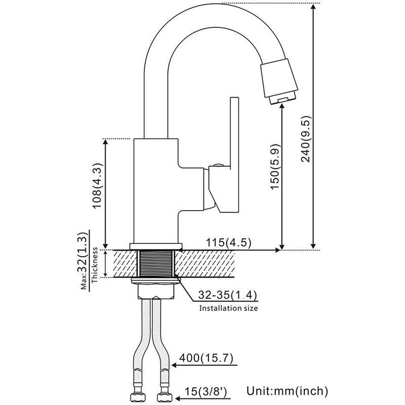 360 Degree Rotatable Faucet for Kitchen and Sink K... Grandado