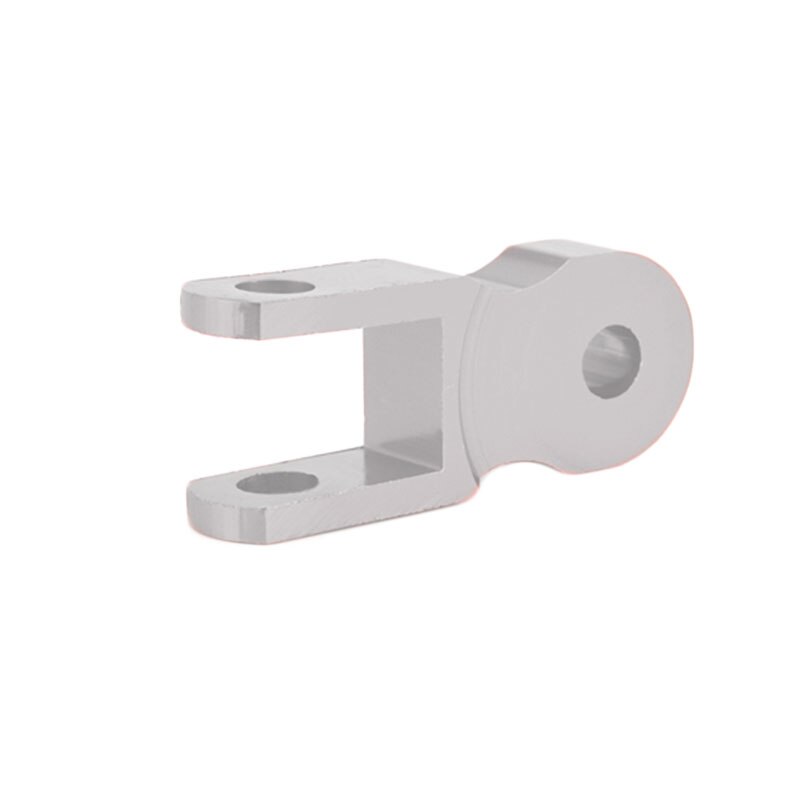 Amortisseur de choc pour moto, 1 pièce, Extension de hauteur, accessoires de moto: Large version silver