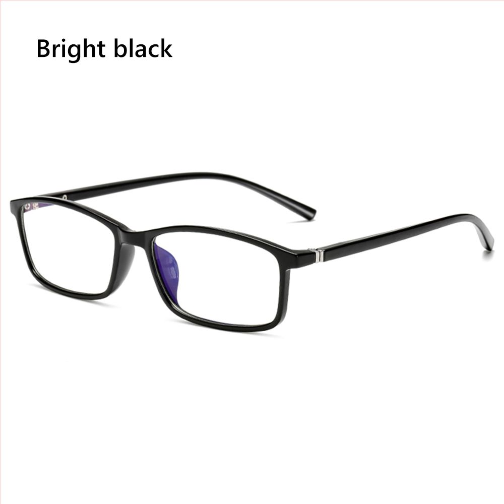 Lunettes photochromiques anti-lumière bleue, filtre TR90 UV400, lunettes de soleil anti-Radiation, lunettes d'ordinateur pour hommes et femmes: Bright black