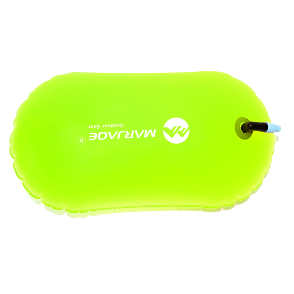 High Visibility Safety Open Swim Buoy Tow Float Inflated Buoyance Dry ...