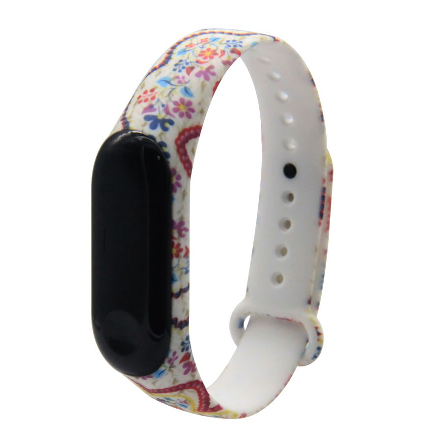 For Miband 3/4 Strap for Mi band 3 4 Accessories Replacement silicone varied wrist strap for xiaomi mi 3 4 smart bracelets: d59604