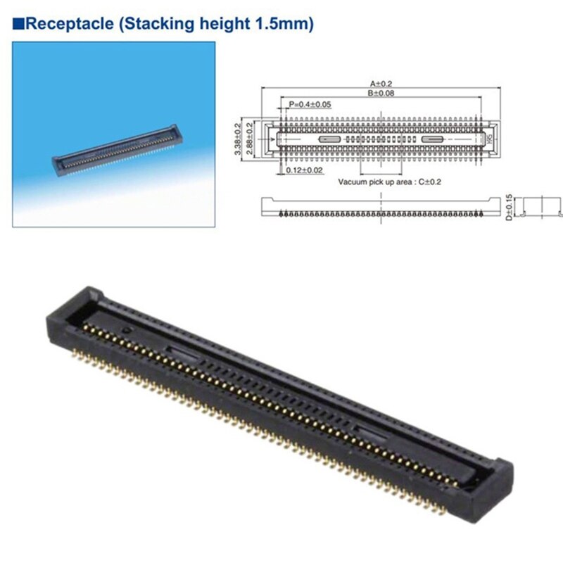 CM4 Socket Connector Voor Raspberry Pi 4 Computing Module DF40HC(3.0)-100DS-0.4V DF40C-100DS-0.4V