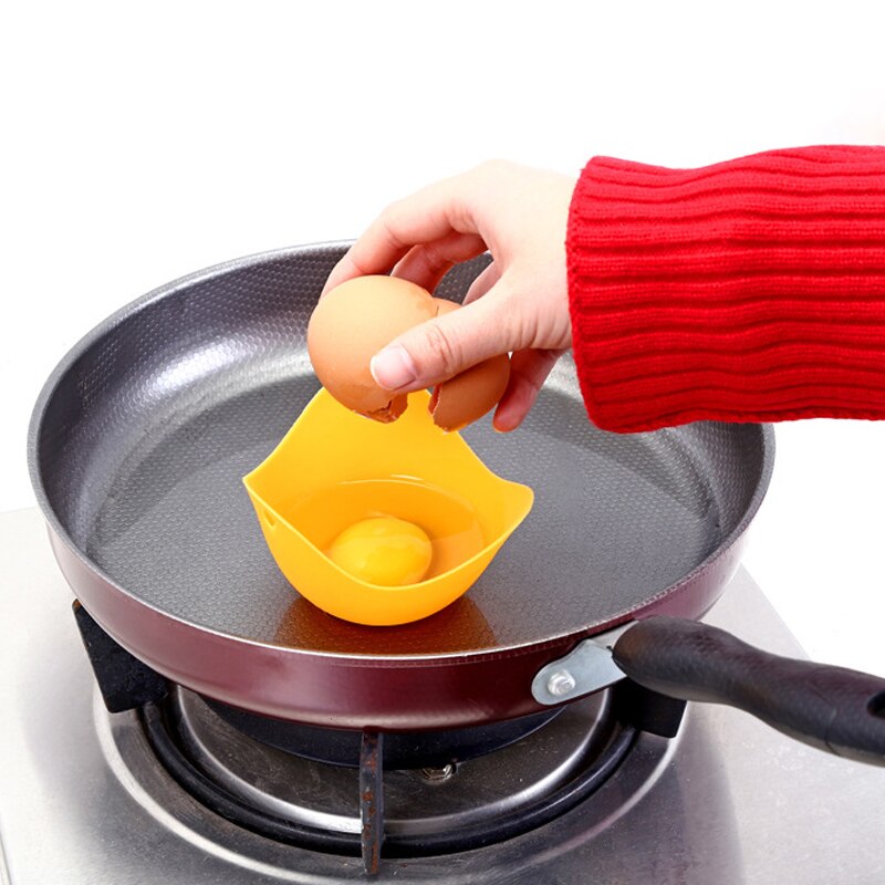 1Pcs Silicone Egg Poacher Poaching Pods Pan Mould Kitchen Cooking Tool Accessory Cocina Gadget Accesorios De Cocina Droshop