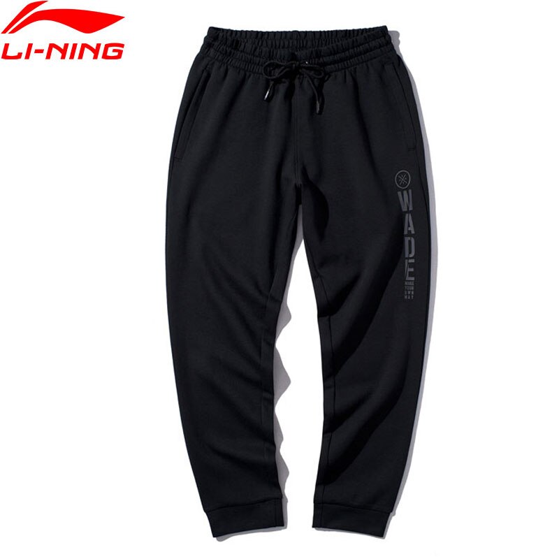 Lining Men's Wade Series Sweatpants - 82% Cotton 18% Polyester - Regular Fit - Breathable Comfort Sport Pants