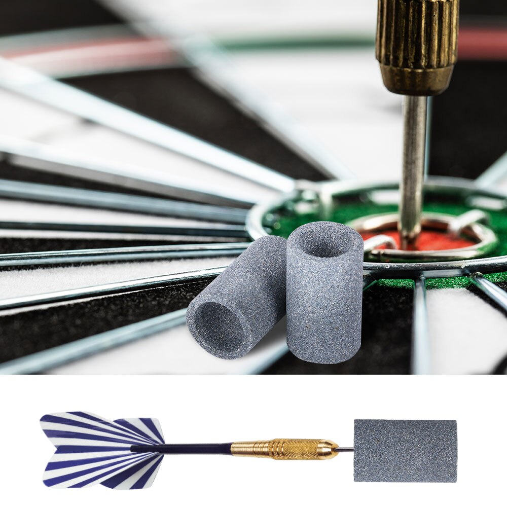 5pcs Dart Needle Grinding Stone Round material Sharpening Stone Grinding Sand Stone Dart Sharpener