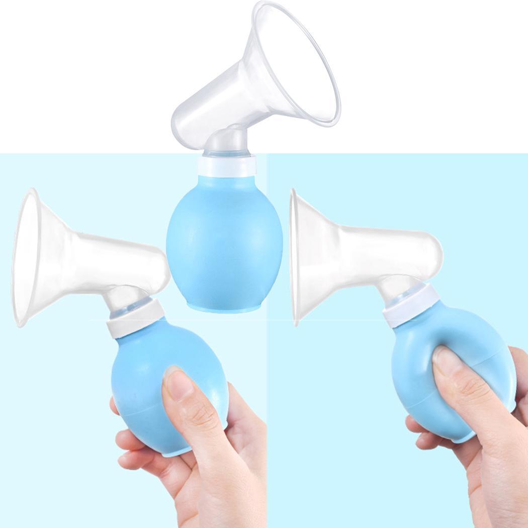 Mother Silicone Breast Pump Easy Manual Milk Pump for Breast Large Suction Postpartum Milking Device Single Seios