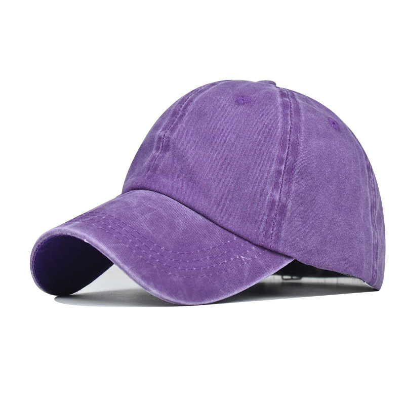 Unisex barn snapback-keps barn vintage basebollkeps barn solhatt för flickor pojkar vattentvätt cowboy bomull hiphop-kepsar: Himmelsblå