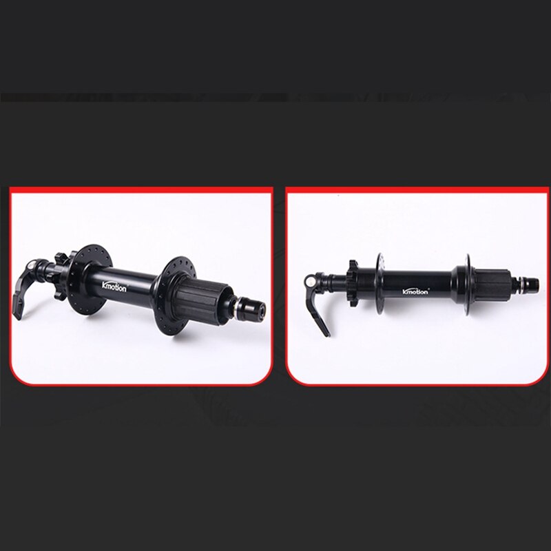 Kmotion Mountain Bike Rear Hub V-Brake Aluminum Alloy Rear Hub Cassette Hub With Quick Disassembly Inspection