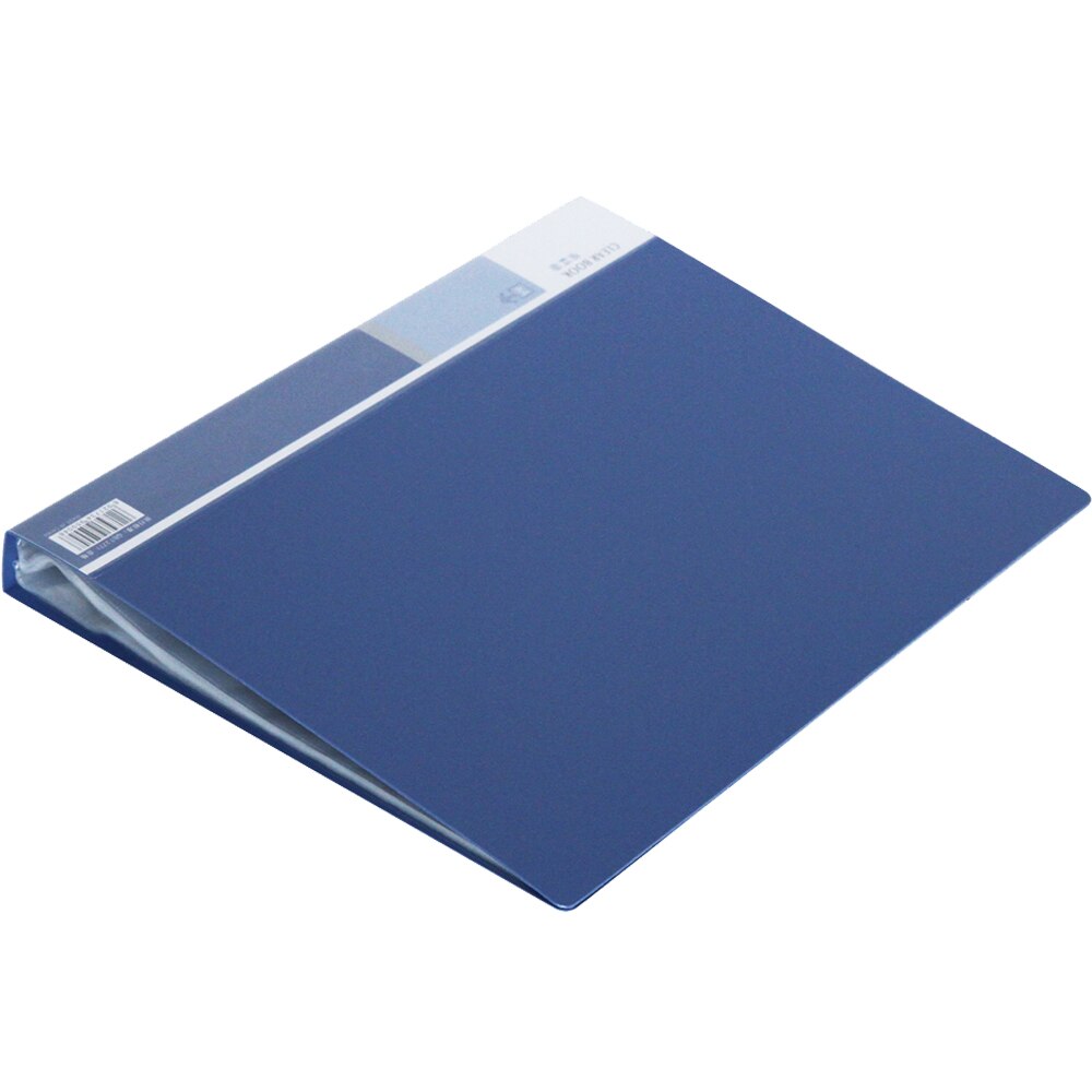 Deli 1pcs file holder Loose-leaf folder 40/60 pages A4 data bag document bag Multi-page multi-layer folder Information Booklet
