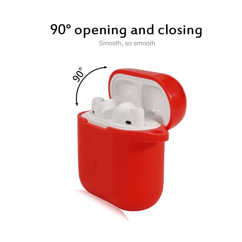 Silicone Earphone Case For QCY T8 Wireless Bluetooth Earphone Case Shockproof Protective Cover Skin Accessories For QCY T8