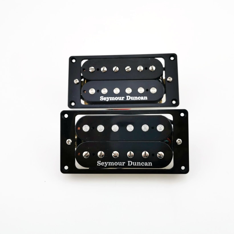 Black / Zebra Set Electric Guitar Pickups Humbucker Pickups 4C Guitar Parts