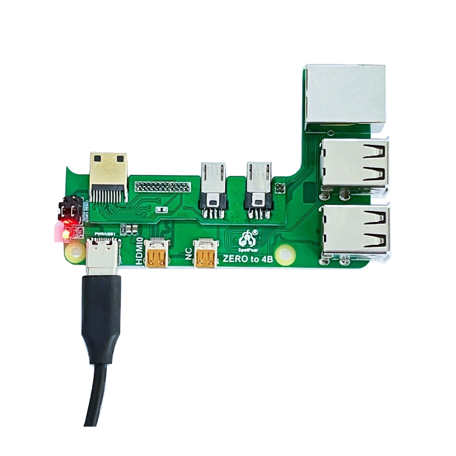 Raspberry Pi Zero naar Raspberry Pi 3B/4B/5 adapter, ZERO ZERO W ZERO 2W adapter, Raspberry Pi-adapter