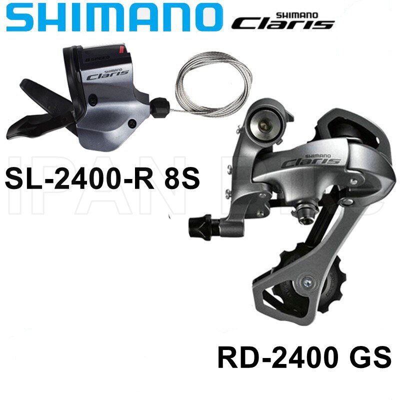 Shimano Claris RD-2400 Dérailleur Arrière 8 Vitesse RD 2400 Route Vélo Dérailleur Arrière 8 S 8V SL-2400 Levier 8V 8 S 2400 Shifter