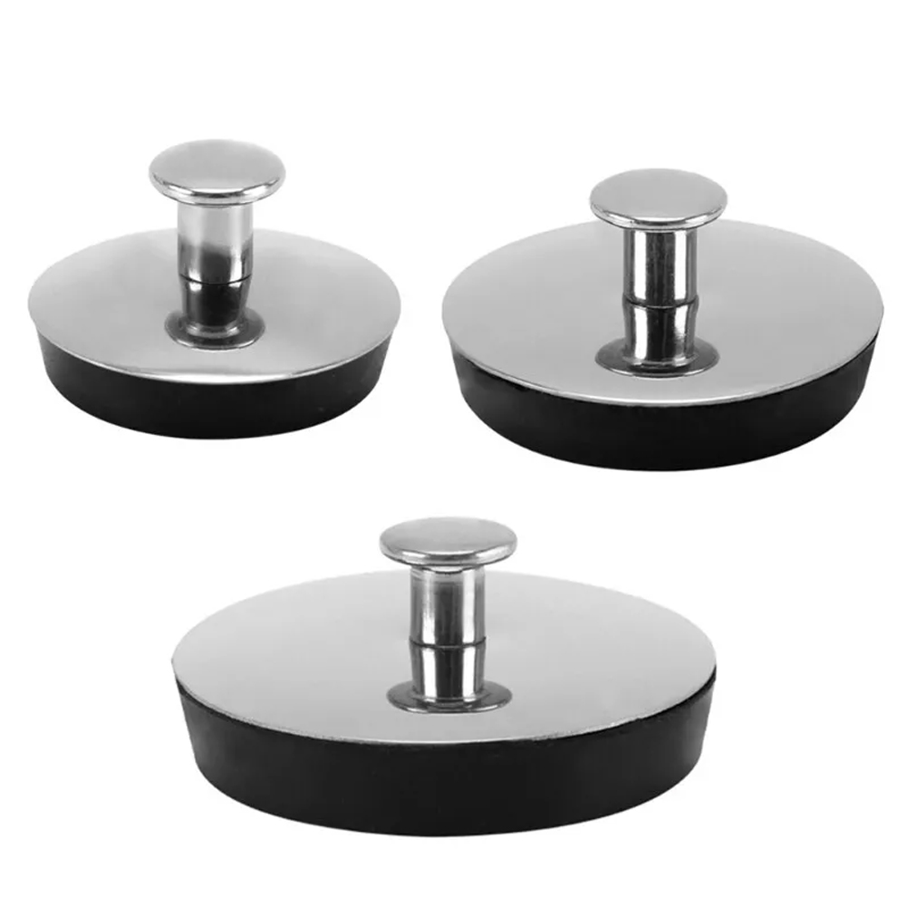 1pc Universal- Schlecht Waschbecken Edelstahl Waschbecken Stecker Badewanne Abfluss stopfen für 33-35mm 43-44mm 54-55mm Waschbecken Stecker