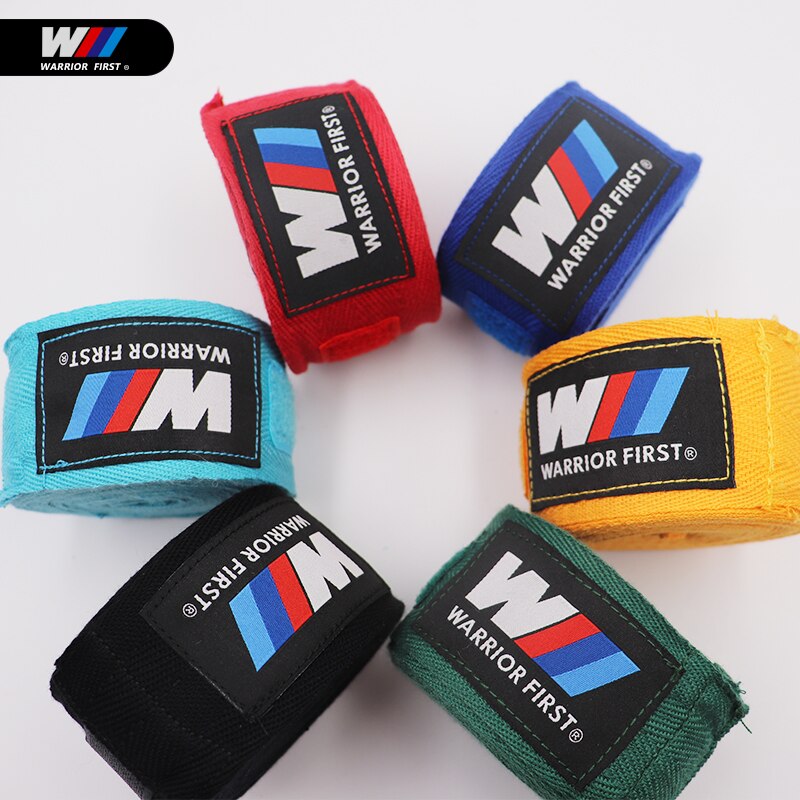 2 teile/paket 3M/5M Länge 100% Baumwolle Boxen Hand wickelt MMA Muay thailändisch trete Boxen boxbandagen Für Ausbildung Bandagen