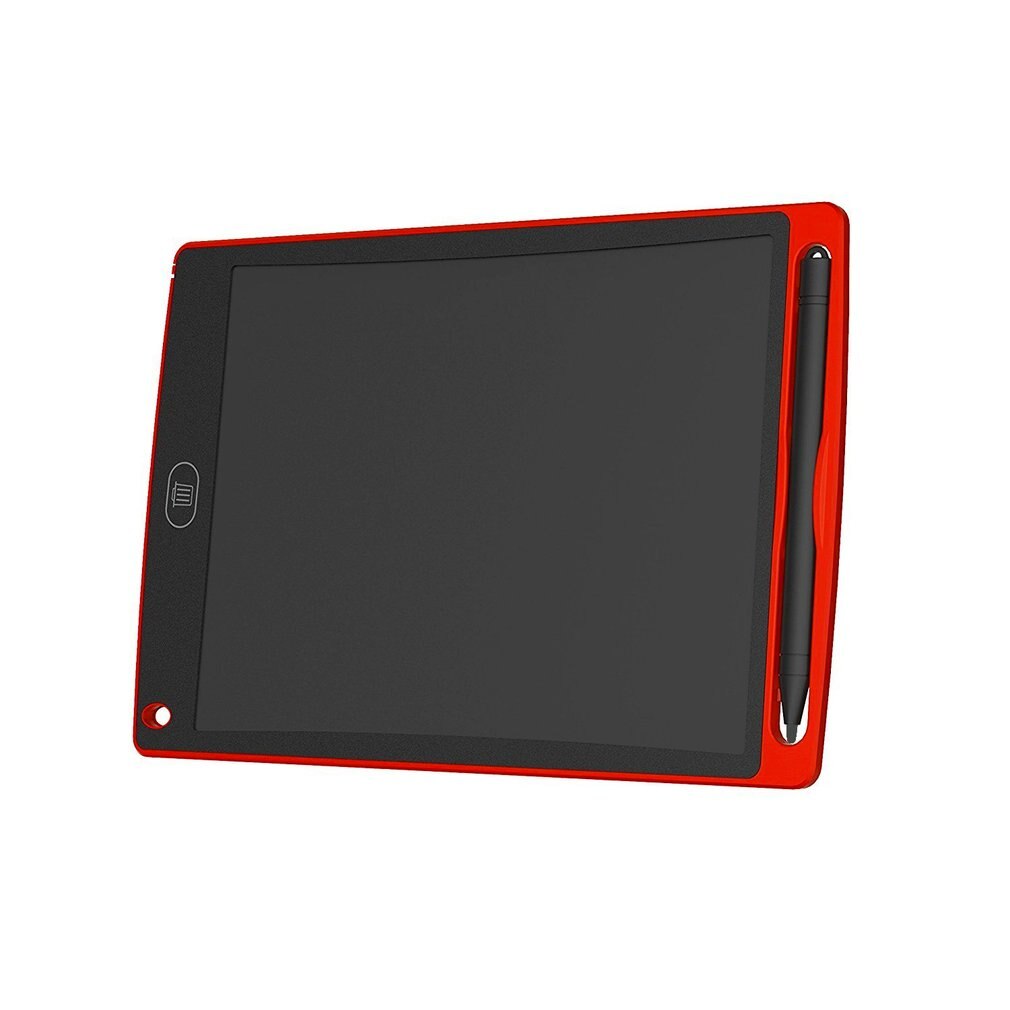8.5 Inches LCD Writing Tablet Super Bright Electronic Writing Doodle Pad Drawing Board Home Office School Writing Board: Red