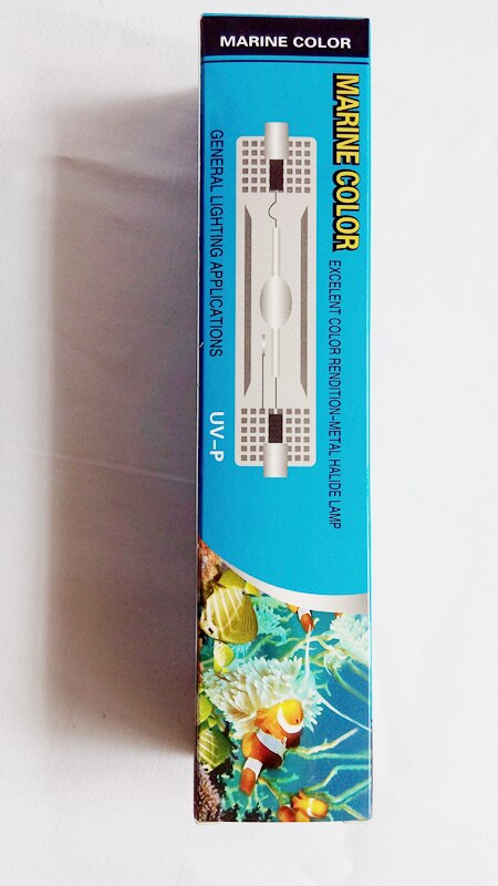 "MARINE COLOR" HQI 70W 6500k 10000k 14000k 20000K METAL HALIDE BULB double ended R7S socket