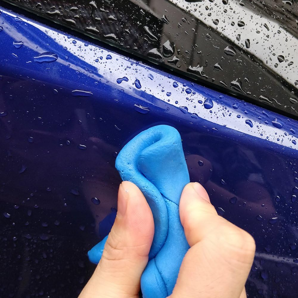 Barre d'argile magique bleue pour nettoyage de détails de voiture, outils d'entretien de peinture automobile, matériau de supérieure 100G, boue de lavage de voiture, 1 à 5 pièces