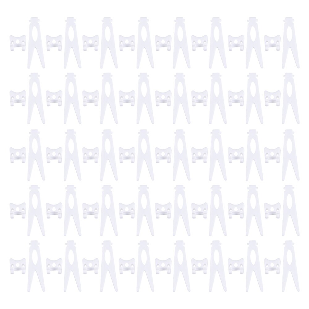 50pcs Photo Frame Dovetail Brackets Photo Frame Holders Photo Frame Supports