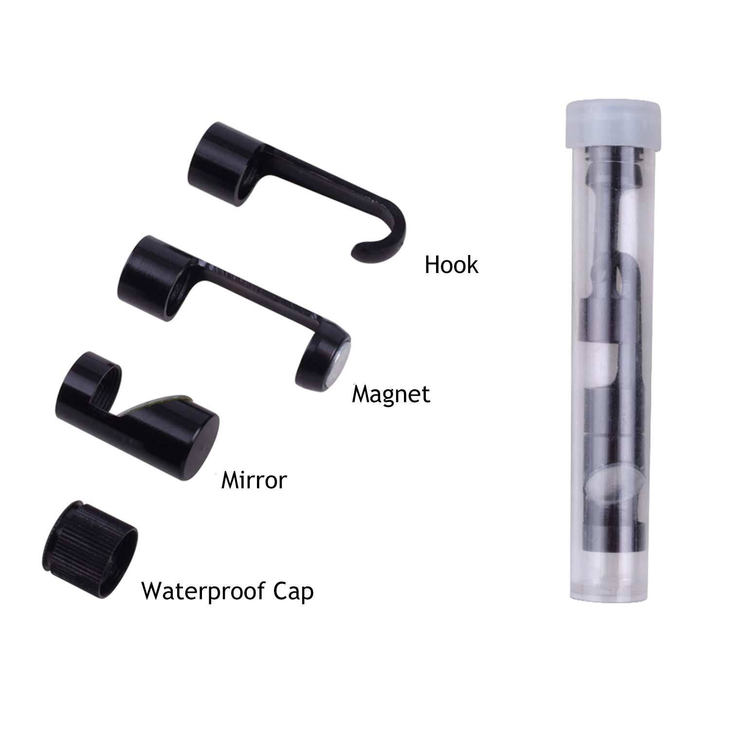 8mm Wireless Endoscope Camera IP68 Waterproof WiFi Inspection 2M 8LED Semi-Rigid Cable Borescope for iPhone Android PC Notebook