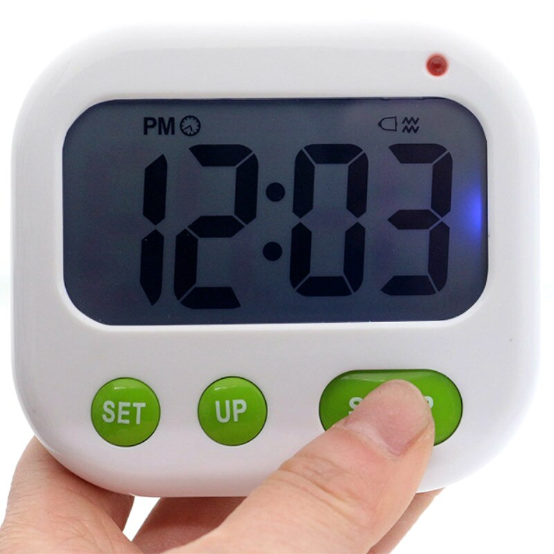 Réveil vibrant Luminova Led minuterie numérique montre de bonbons électronique afficheur de bureau horloge étudiant Gadgets de bureau: Type 1